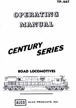 Century Series operating Manual
