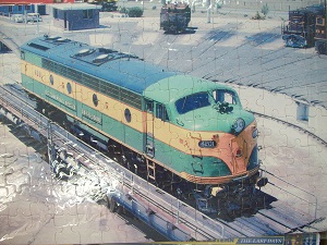 4201 on GOULBURN TURNTABLE 120 PIECE JIGSAW PUZZLE