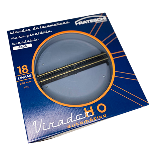 HO 22cm BRIDGE DC POWERED TURNTABLE