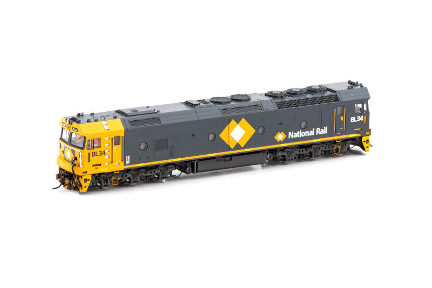 AUSCISION HO NATIONAL RAIL BL34 CHARCOAL