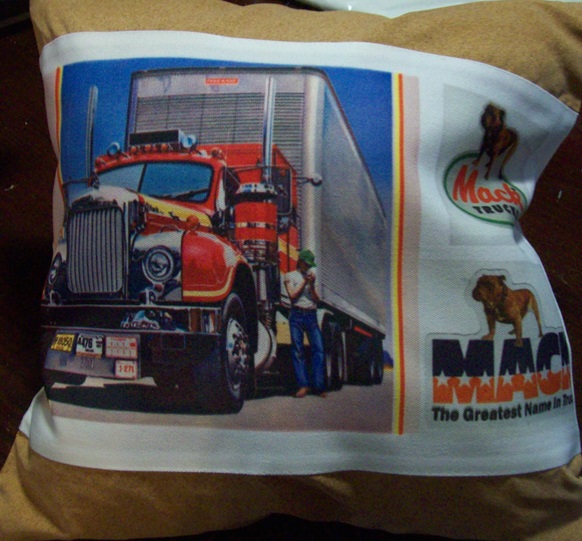B MODEL MACK TRUCK CUSHION COVER 40cm x 40cm