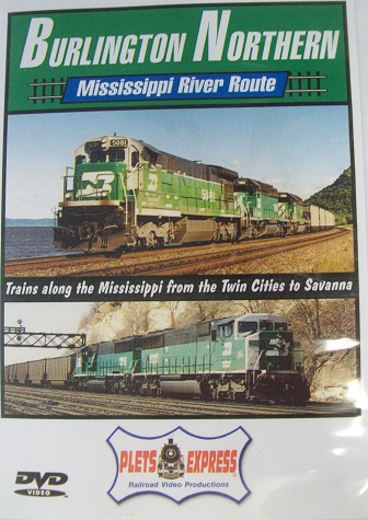 Burlington Northern Mississippi River Route