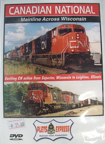 Canadian National Mainline Across Wisconsin