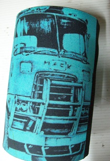 F MODEL MACK TRUCK IMAGE CAN & STUBBY COOLER