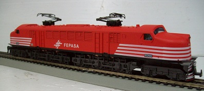 FEPASA HO DOUBLE ENDED ELECTRIC LOCOMOTIVE 3052