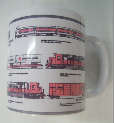 ILLINOIS CENTRAL PROMO COFFEE MUG