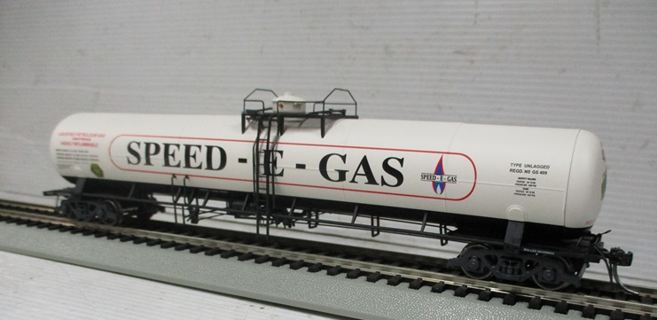 SDS HO SPEED-E-GAS RAIL TANK CAR