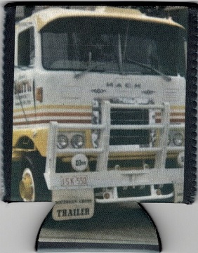 F MODEL MACK TRUCK FOLDABLE CAN & STUBBY COOLER