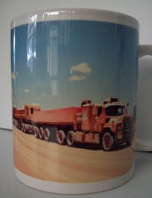 MACK ROAD TRAIN COFFEE MUG