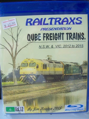 QUBE FREIGHT TRAINS BLUE RAY DISC