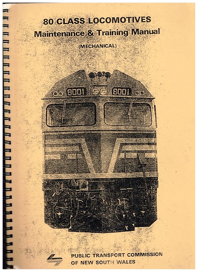 80 CLASS MECHANICAL/ELECTRICAL MAINTENANCE & TRAINING 