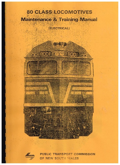 ALCO 80 CLASS ELECTRICAL MAINTENANCE & TRAINING MANUAL