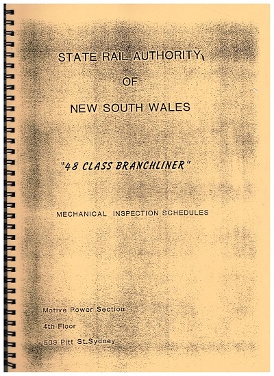 ALCO DL531 48 CLASS MECHANICAL INSPECTION