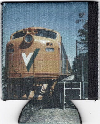 L/Line A66 LOCOMOTIVE FOLDABLE CAN & STUBBY COOLER