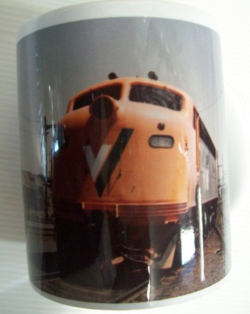 V/LINE B CLASS LOCOMOTIVE COFFEE MUG