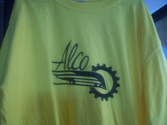 ALCO LOGO T SHIRT YELLOW