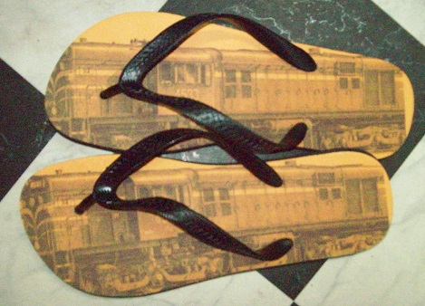 YELLOW 45 CLASS LOCOMOTIVE THONGS