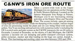 C & NW's Iron Ore Route